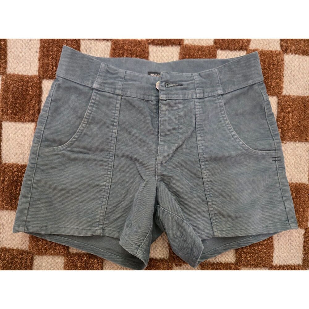 Toad&Co Coaster Corduroy Shorts Blue Gray Size 4